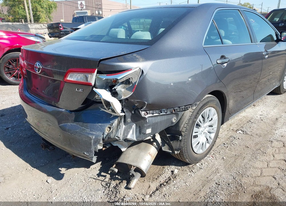 2013 TOYOTA CAMRY LE VIN: 4T1BF1FK8DU261196