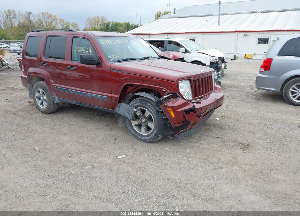 2008 JEEP LIBERTY SPORT VIN: 1J8GN28KX8W234925