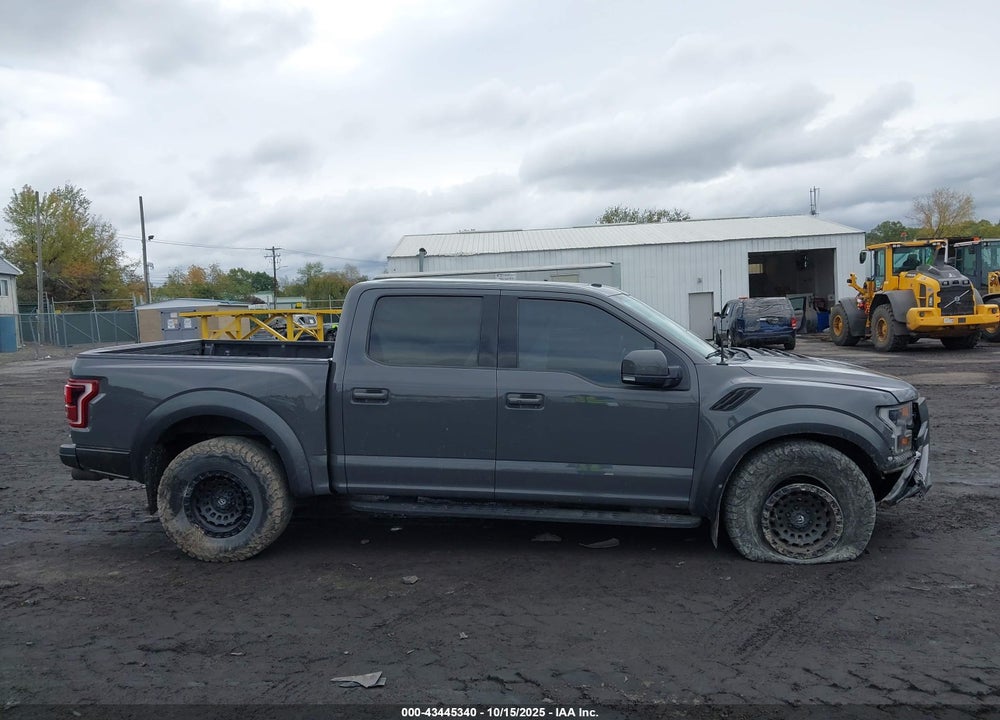 2018 FORD F-150 RAPTOR VIN: 1FTFW1RG7JFD92407