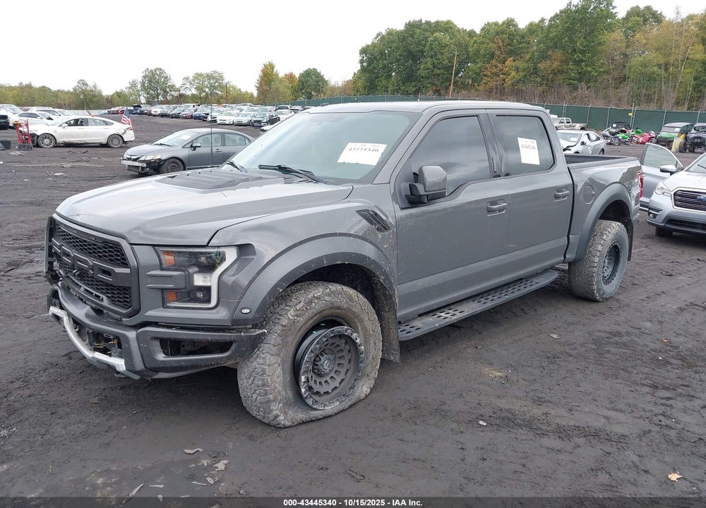 2018 FORD F-150 RAPTOR VIN: 1FTFW1RG7JFD92407