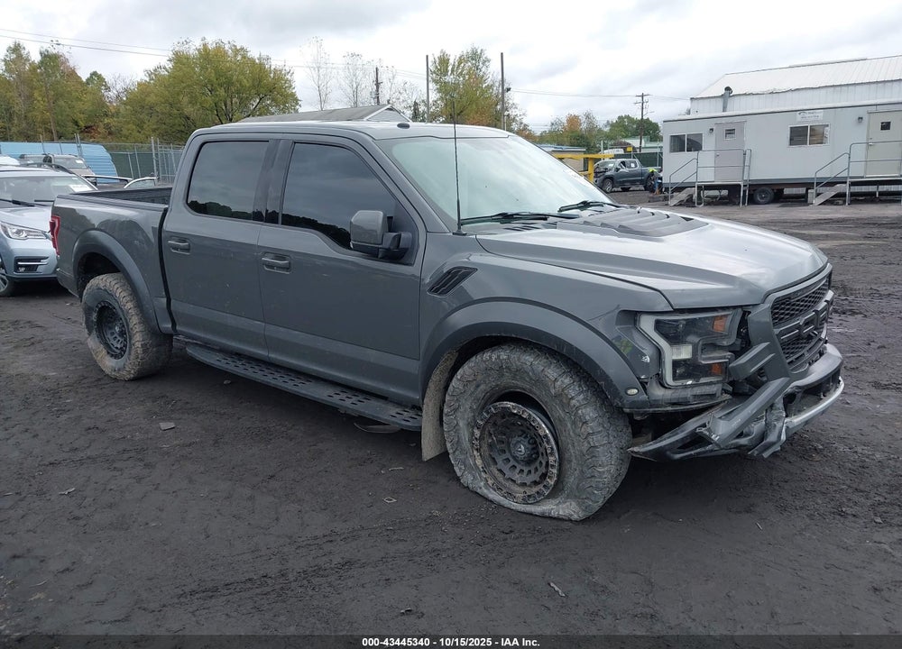 2018 FORD F-150 RAPTOR VIN: 1FTFW1RG7JFD92407