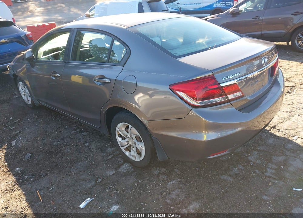 2013 HONDA CIVIC VIN: 19XFB2F55DE019756