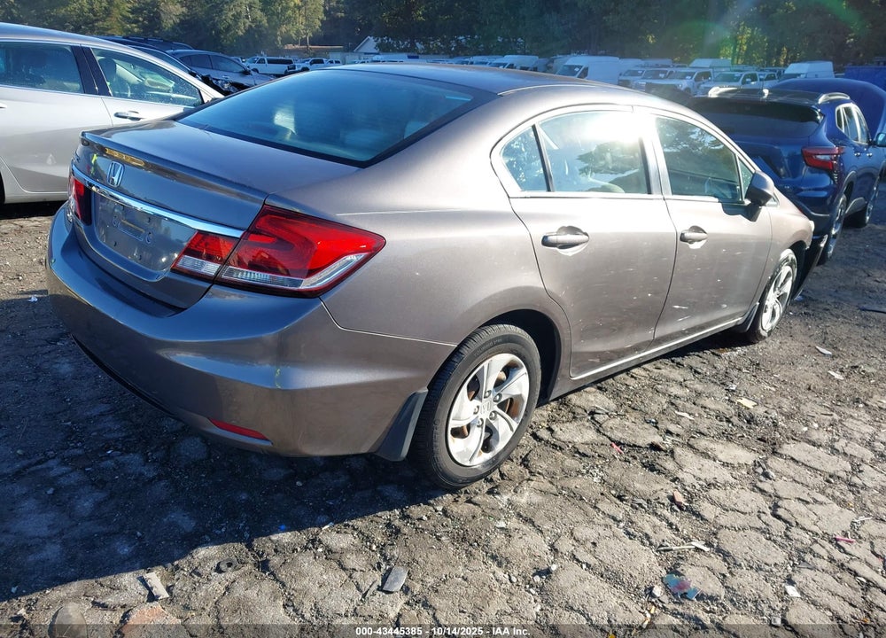 2013 HONDA CIVIC VIN: 19XFB2F55DE019756