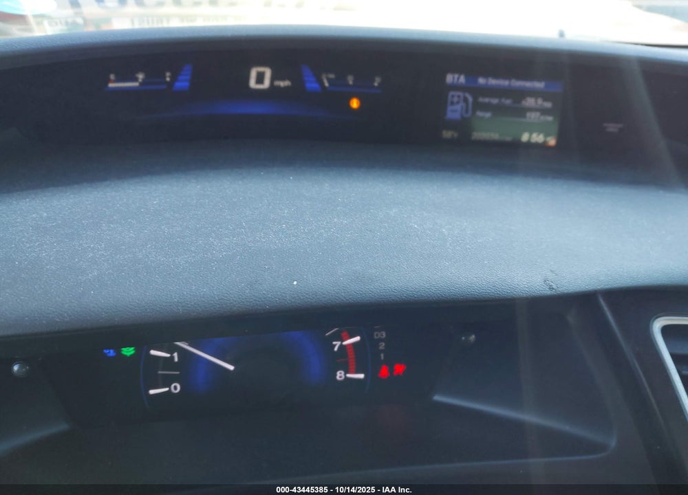 2013 HONDA CIVIC VIN: 19XFB2F55DE019756