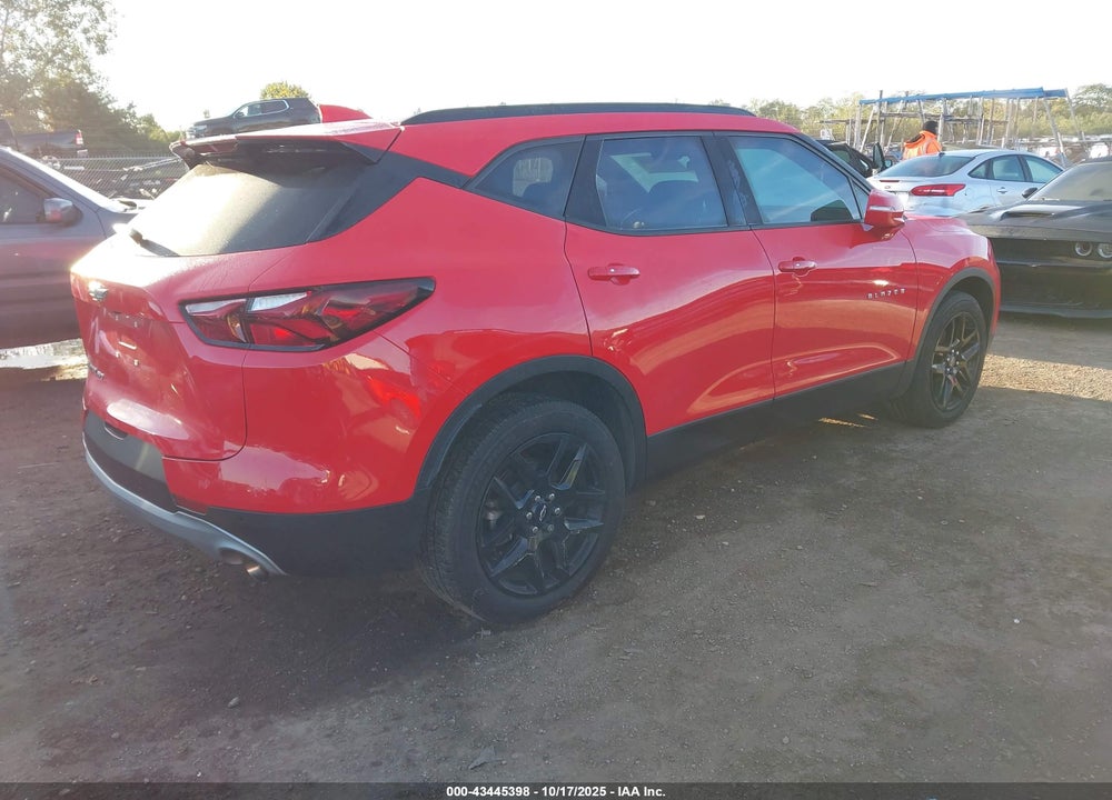 2020 CHEVROLET BLAZER VIN: 3GNKBJRS8LS602419