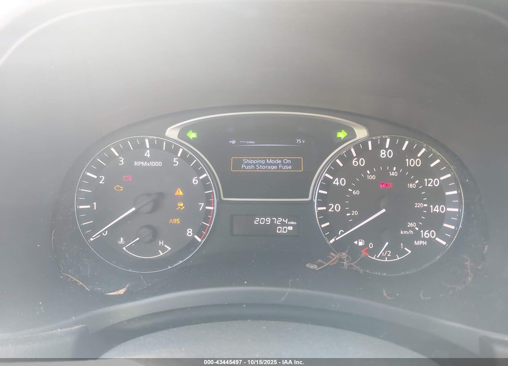 2013 NISSAN PATHFINDER VIN: 5N1AR2MN5DC667576