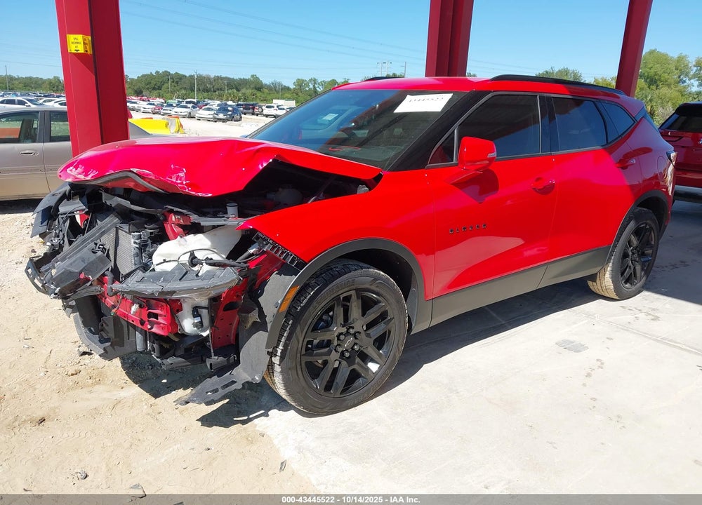 2020 CHEVROLET BLAZER FWD 1LT VIN: 3GNKBBRA4LS651937