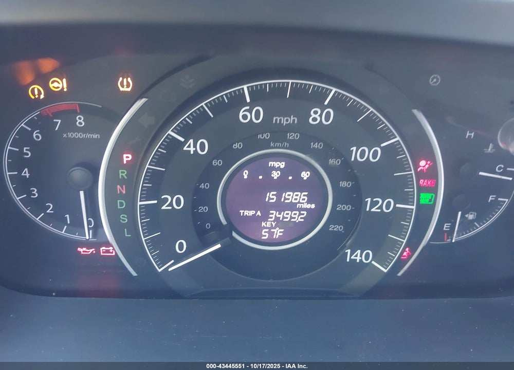 2016 HONDA CR-V VIN: 2HKRM4H70GH648651