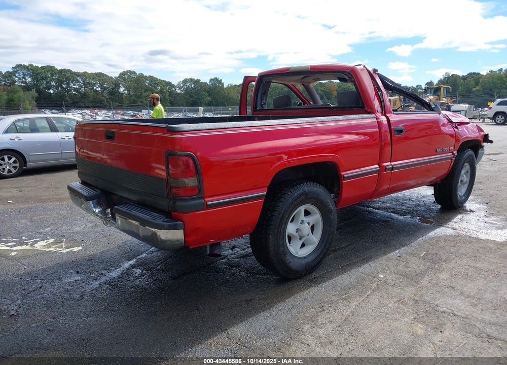 1996 DODGE RAM 1500 VIN: 1B7HC16Z5TJ170889