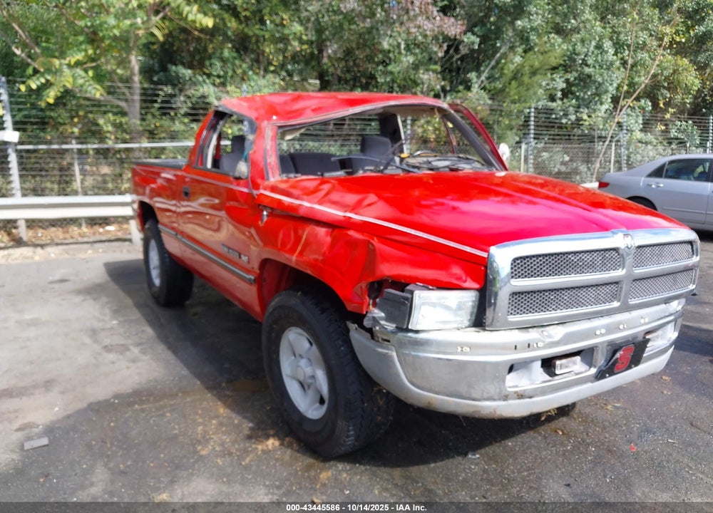 1996 DODGE RAM 1500 VIN: 1B7HC16Z5TJ170889