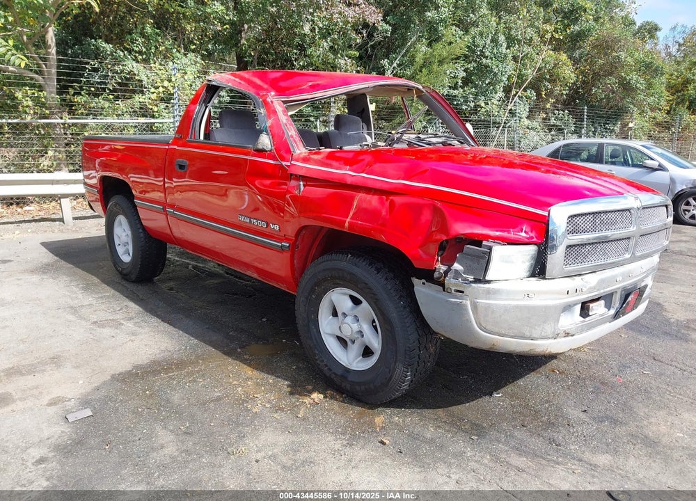 1996 DODGE RAM 1500 VIN: 1B7HC16Z5TJ170889