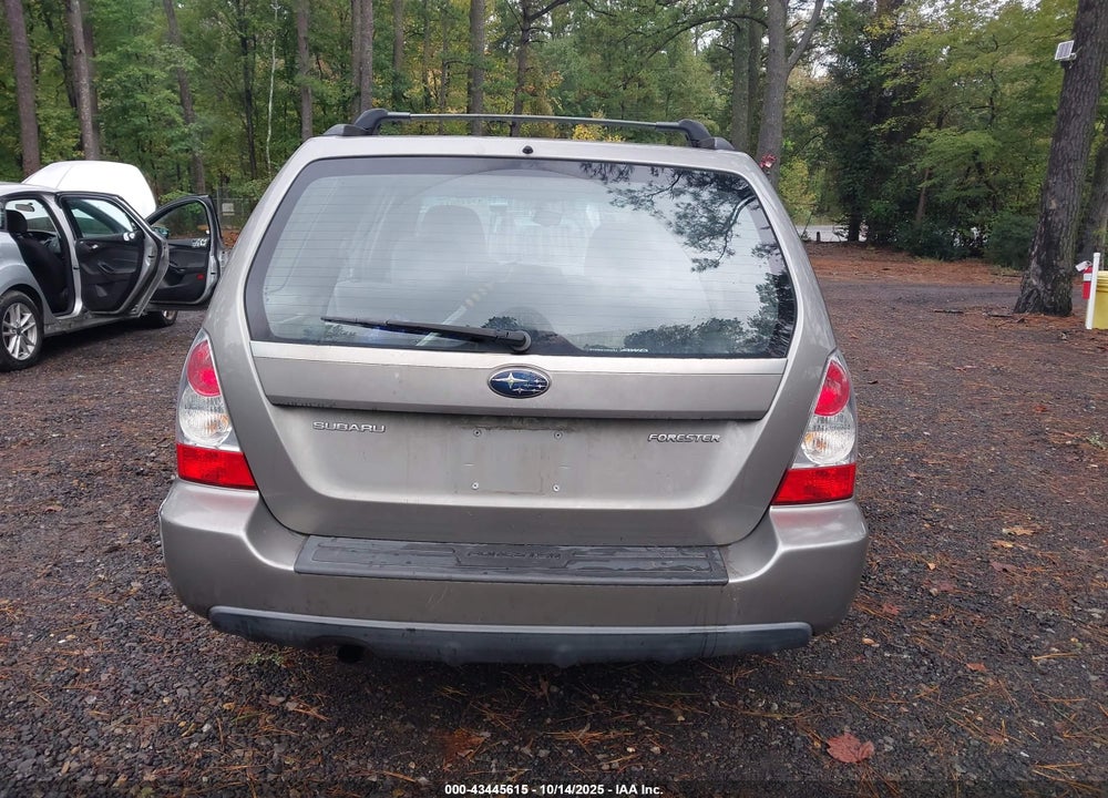 2006 SUBARU FORESTER 2.5X VIN: JF1SG65696H740781