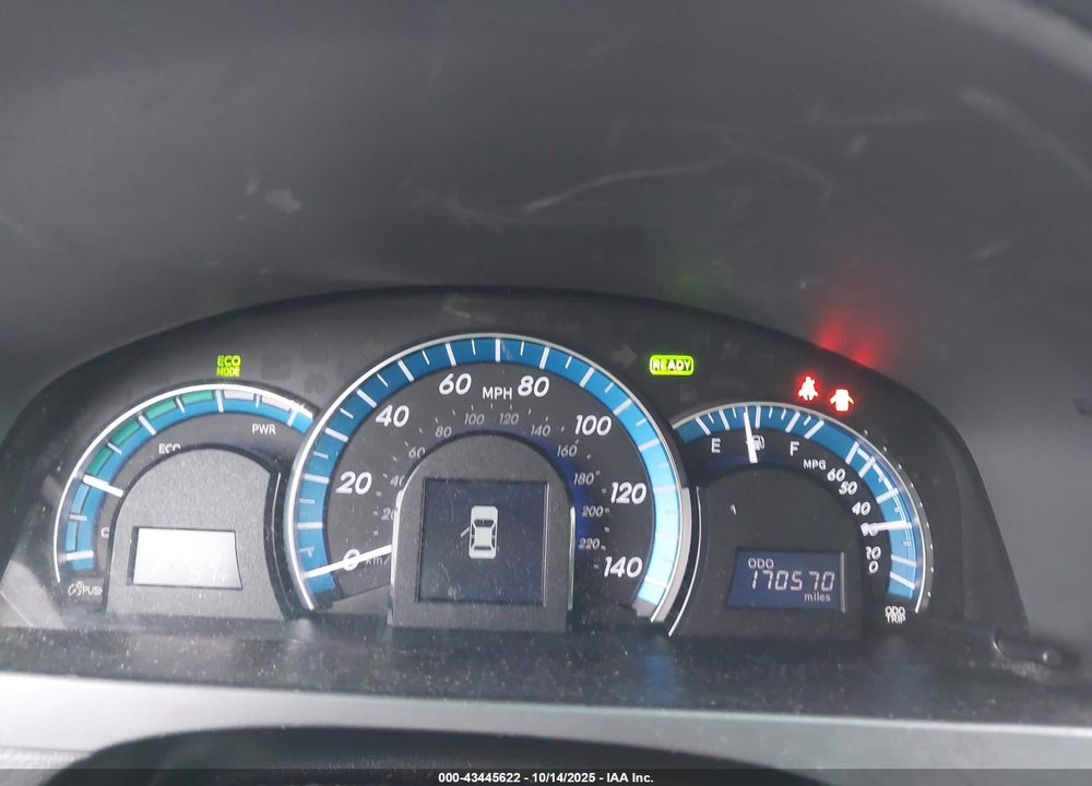 2013 TOYOTA CAMRY HYBRID VIN: 4T1BD1FK3DU088905