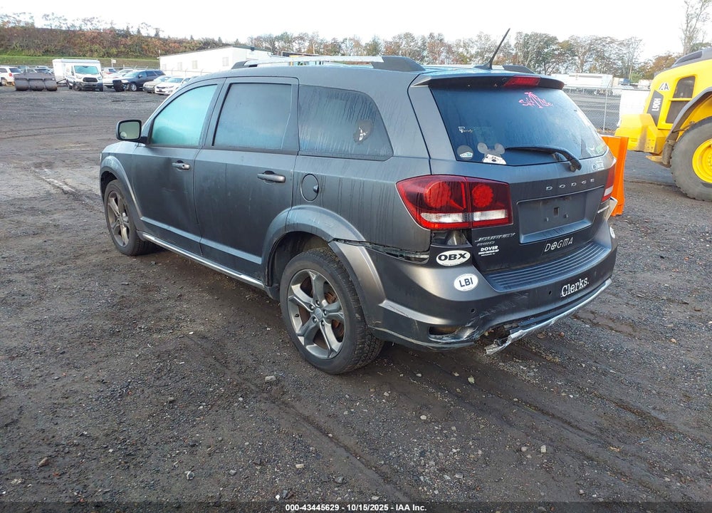 2015 DODGE JOURNEY CROSSROAD VIN: 3C4PDDGGXFT601182