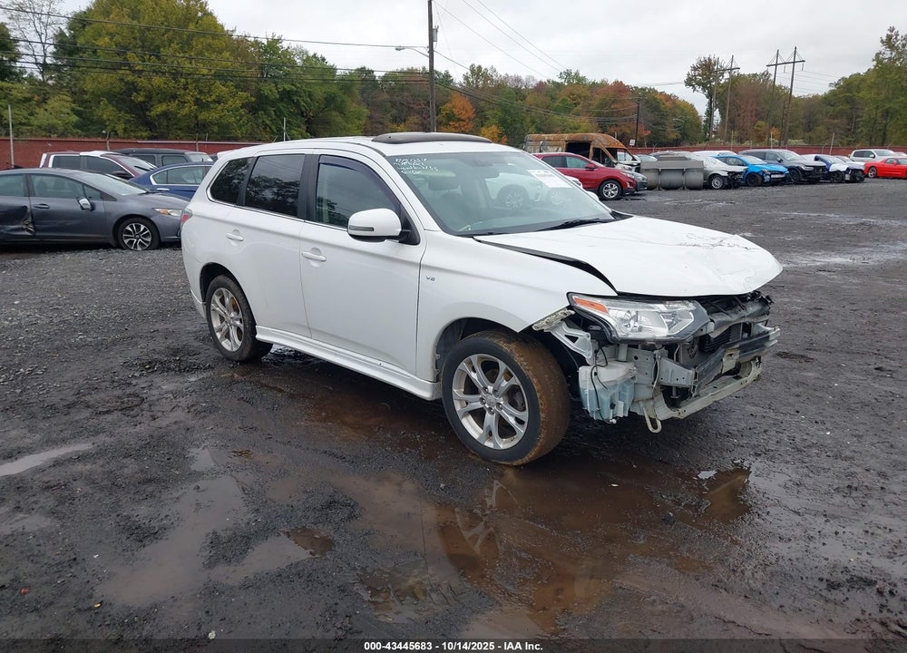2014 MITSUBISHI OUTLANDER GT VIN: JA4JZ4AX6EZ000966
