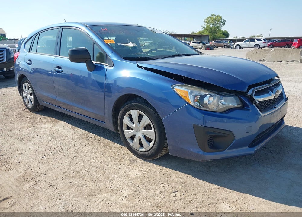 2014 SUBARU IMPREZA 2.0I VIN: JF1GPAA64E8276540