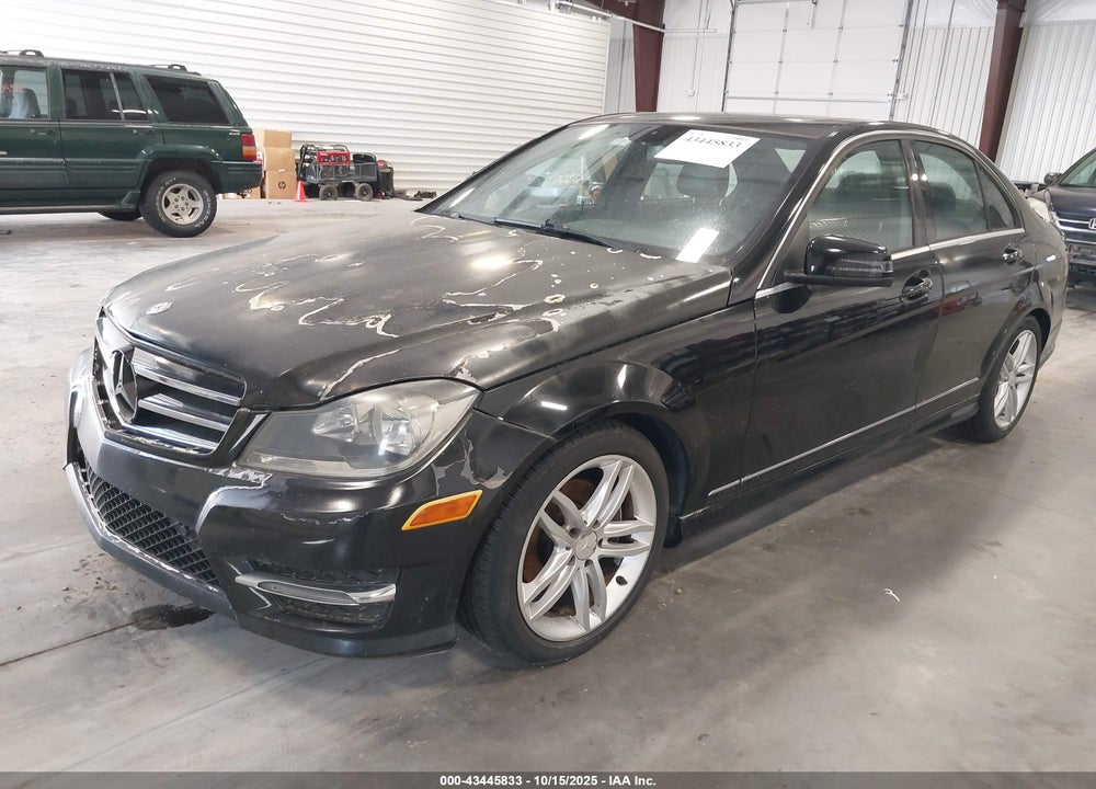 2014 MERCEDES-BENZ C CLASS VIN: WDDGF4HB9ER313874