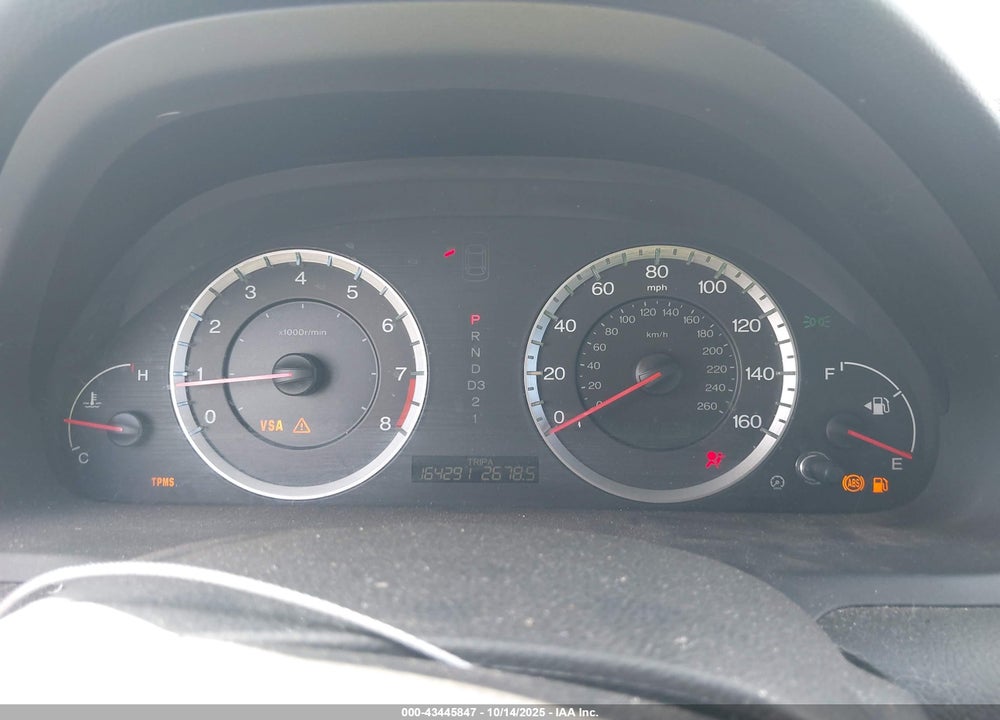 2008 HONDA ACCORD 2.4 EX-L VIN: 1HGCP268X8A019809