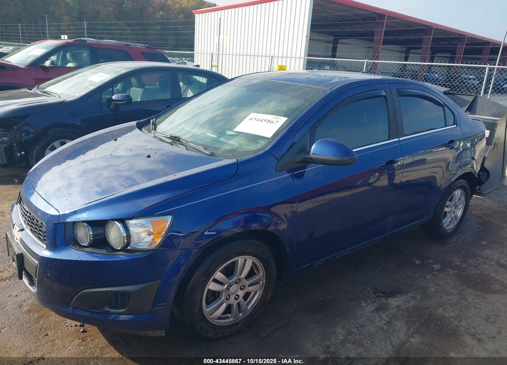 2013 CHEVROLET SONIC LT MANUAL VIN: 1G1JD5SH4D4136373
