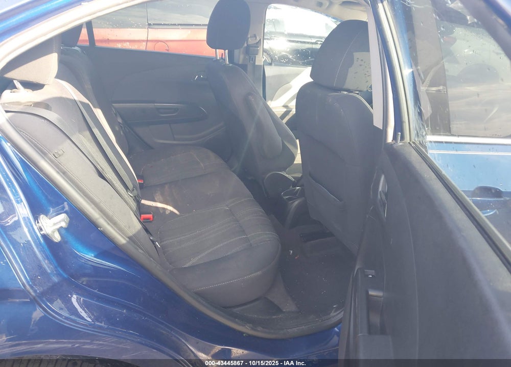 2013 CHEVROLET SONIC LT MANUAL VIN: 1G1JD5SH4D4136373