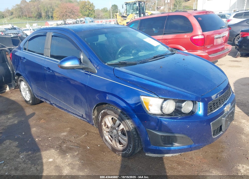 2013 CHEVROLET SONIC LT MANUAL VIN: 1G1JD5SH4D4136373