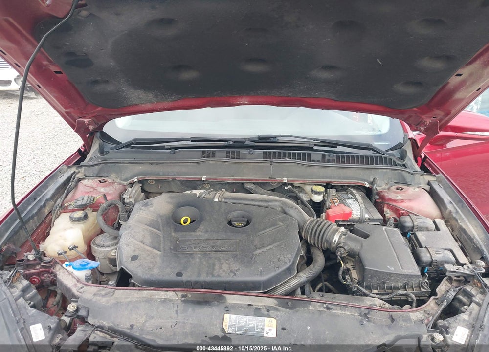 2016 FORD FUSION VIN: 3FA6P0H95GR171125