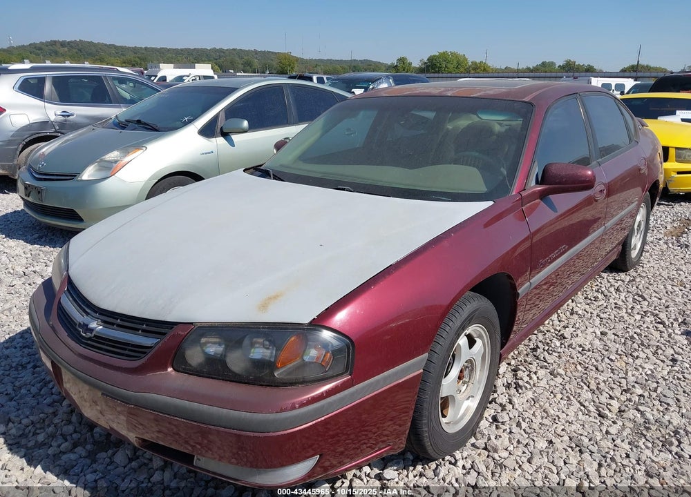 2001 CHEVROLET IMPALA LS VIN: 2G1WH55K219202249