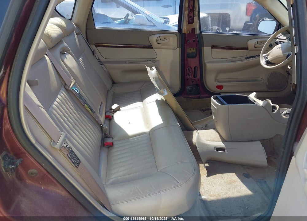 2001 CHEVROLET IMPALA LS VIN: 2G1WH55K219202249