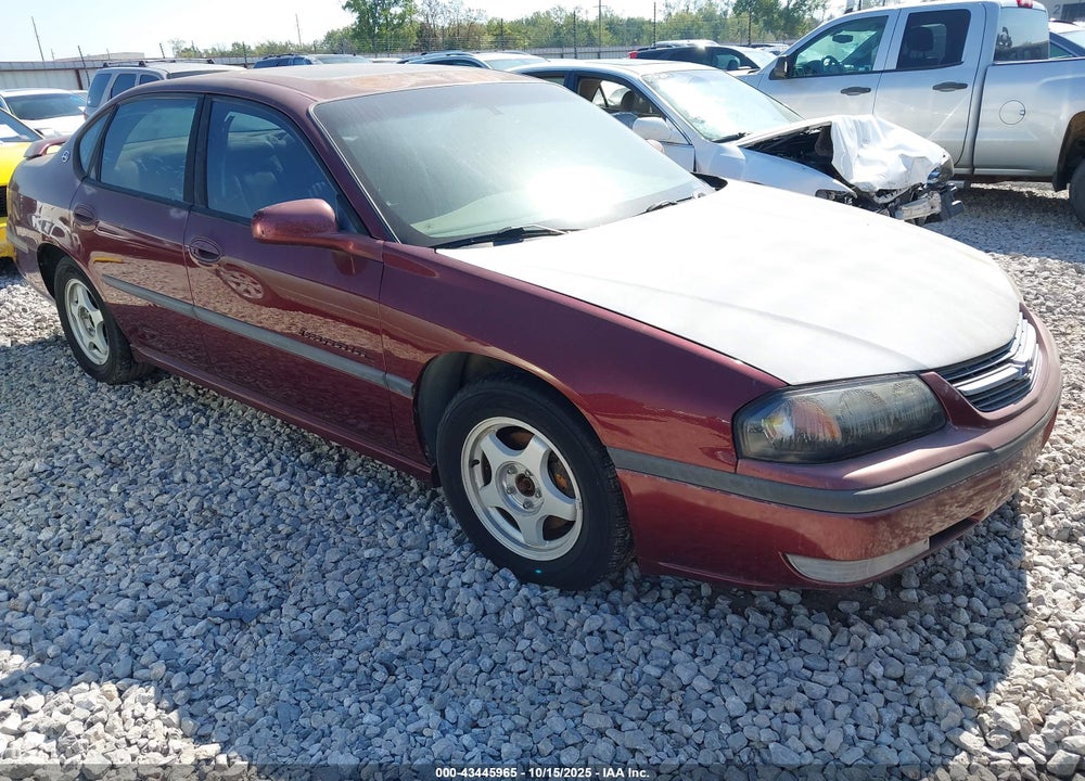 2001 CHEVROLET IMPALA LS VIN: 2G1WH55K219202249
