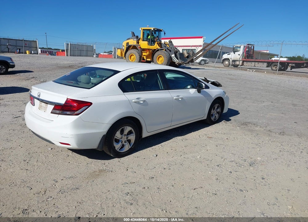 2015 HONDA CIVIC LX VIN: 19XFB2F59FE069966