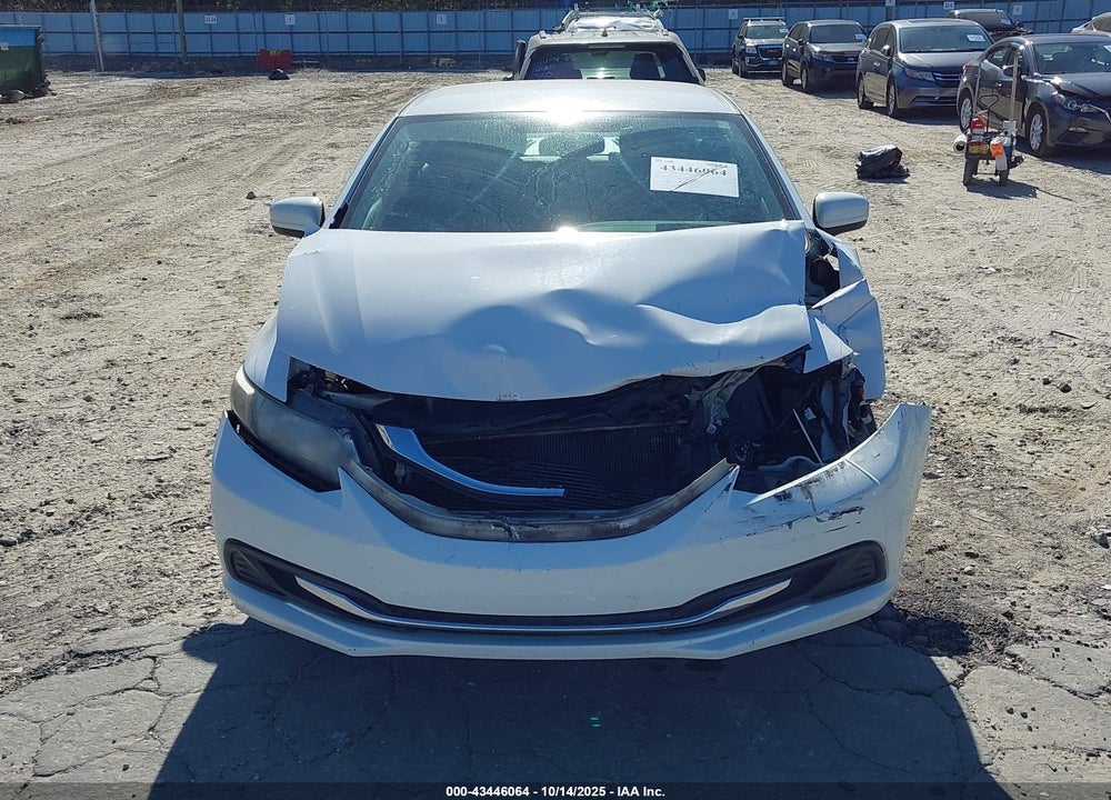2015 HONDA CIVIC LX VIN: 19XFB2F59FE069966