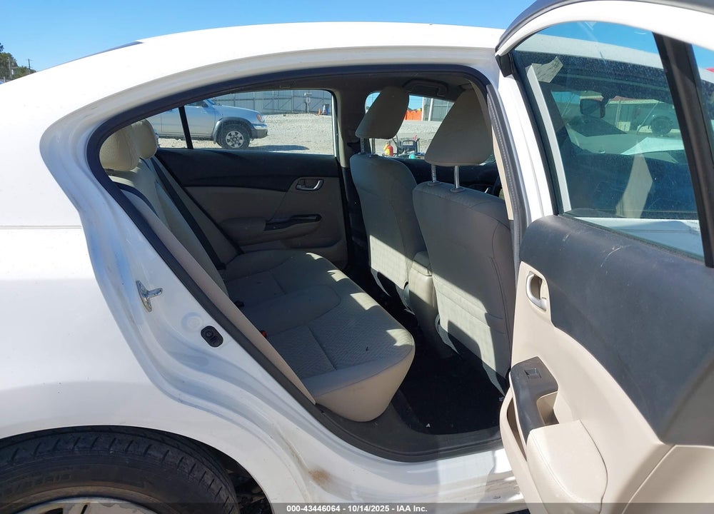 2015 HONDA CIVIC LX VIN: 19XFB2F59FE069966