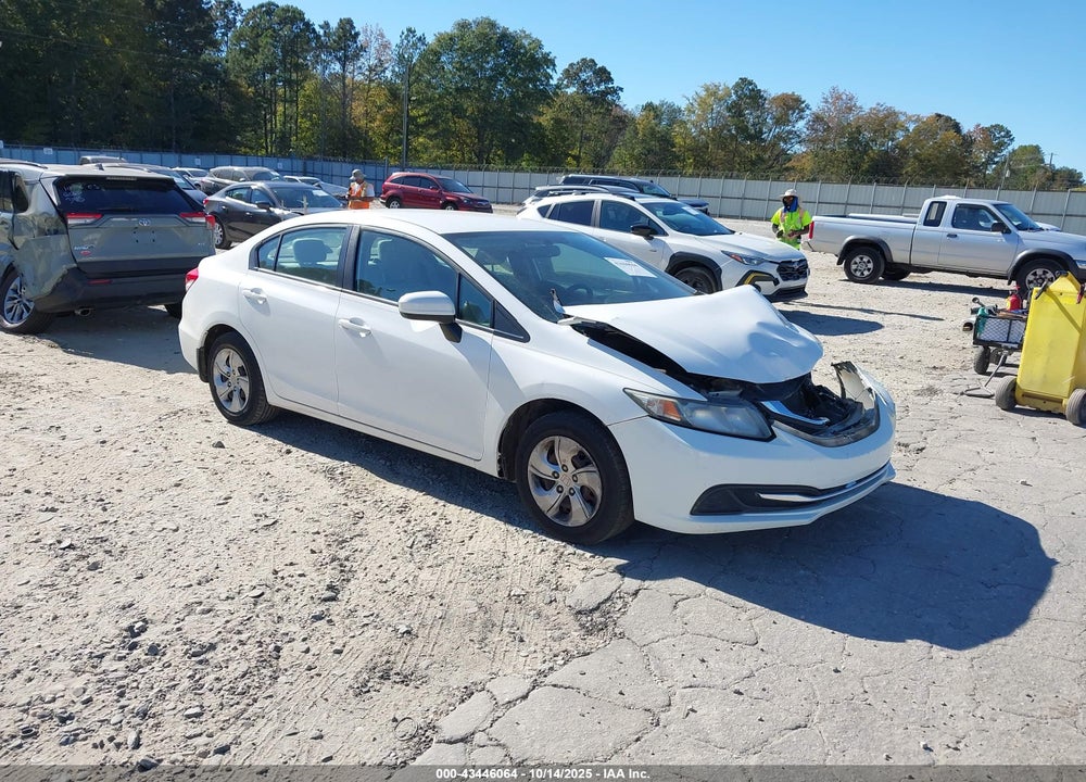 2015 HONDA CIVIC LX VIN: 19XFB2F59FE069966
