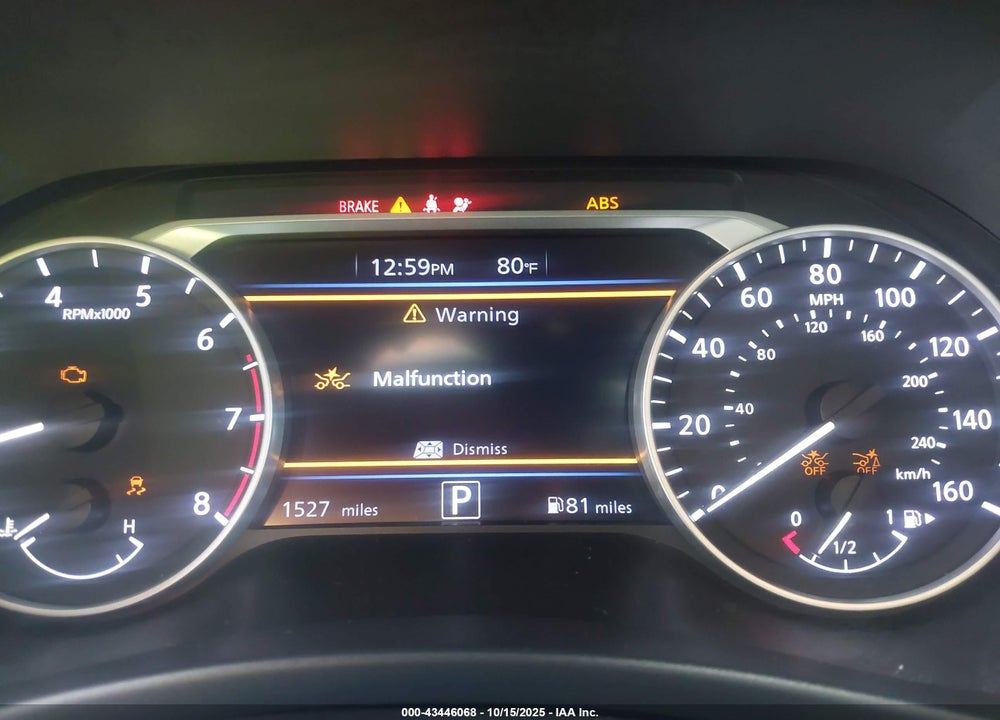 2025 NISSAN SENTRA SR VIN: 3N1AB8DV0SY345947