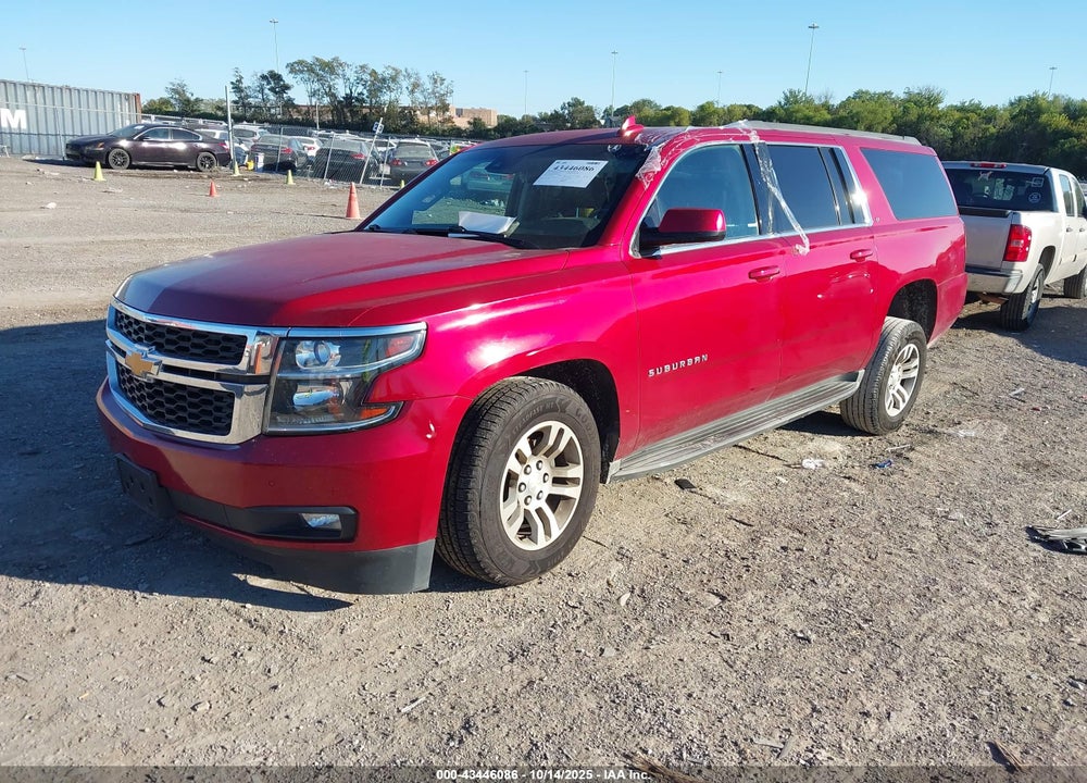 2015 CHEVROLET SUBURBAN 1500 LT VIN: 1GNSKJKC9FR586497