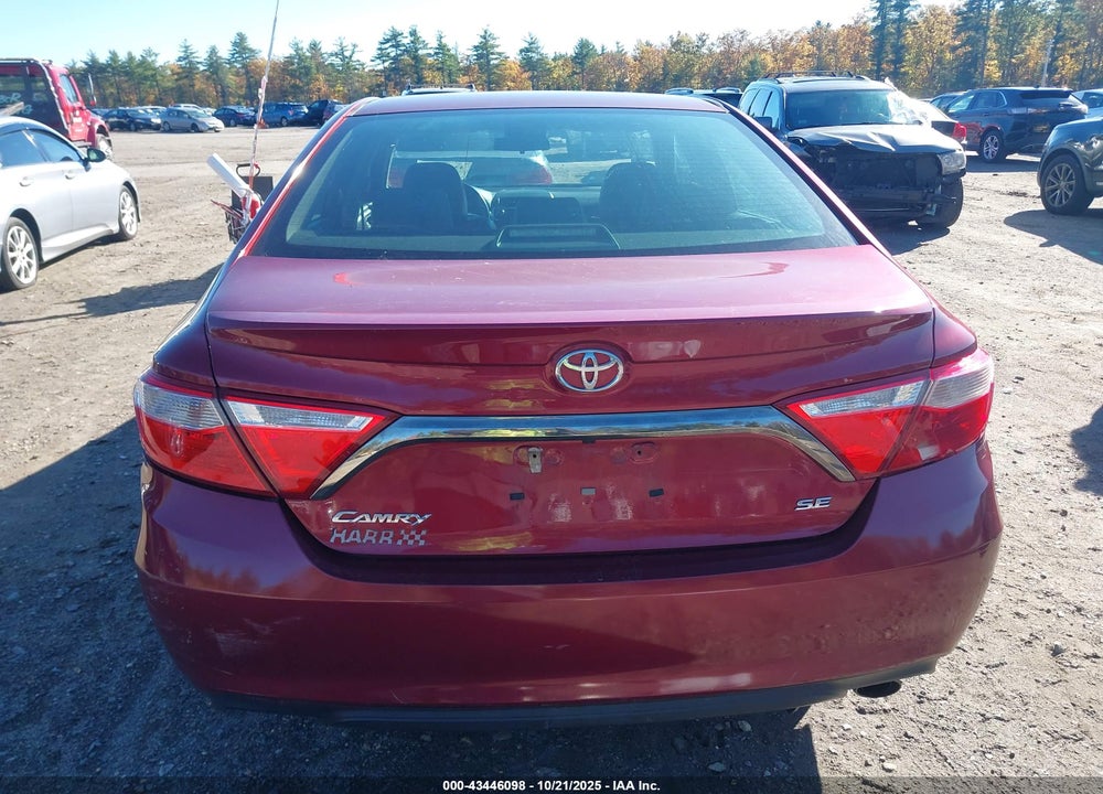 2016 TOYOTA CAMRY SE VIN: 4T1BF1FKXGU585903