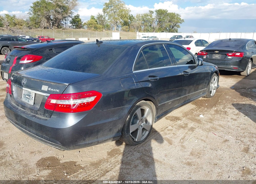 2011 MERCEDES-BENZ E-CLASS VIN: WDDHF8HB9BA310236