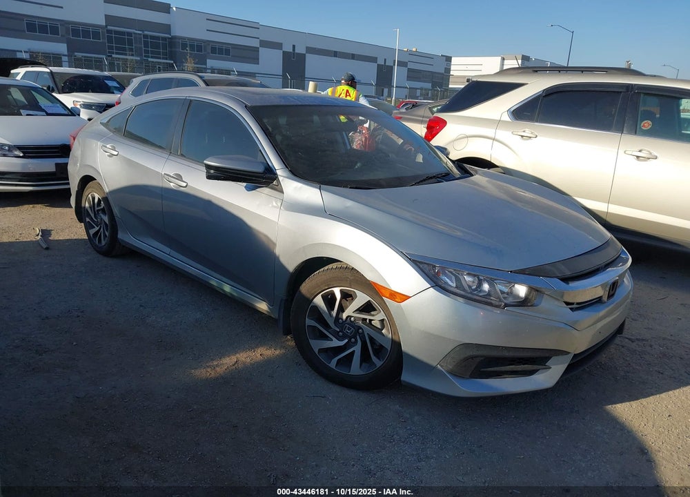 2017 HONDA CIVIC EX VIN: 19XFC2F76HE028793