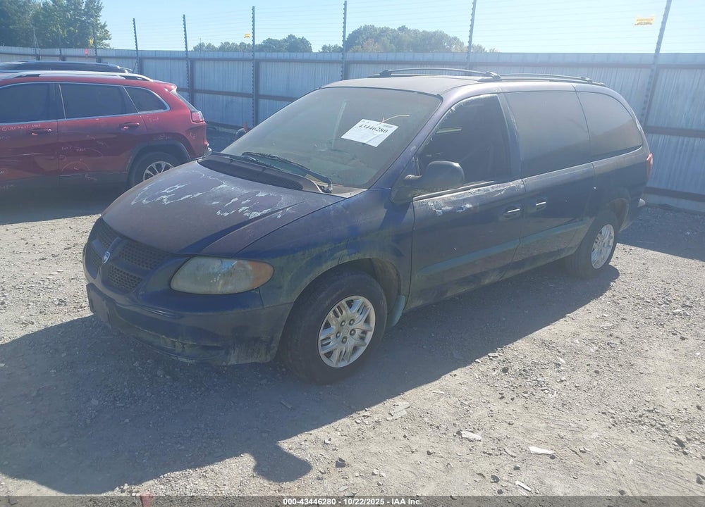 2002 DODGE CARAVAN VIN: 1B4GP443X2B707150