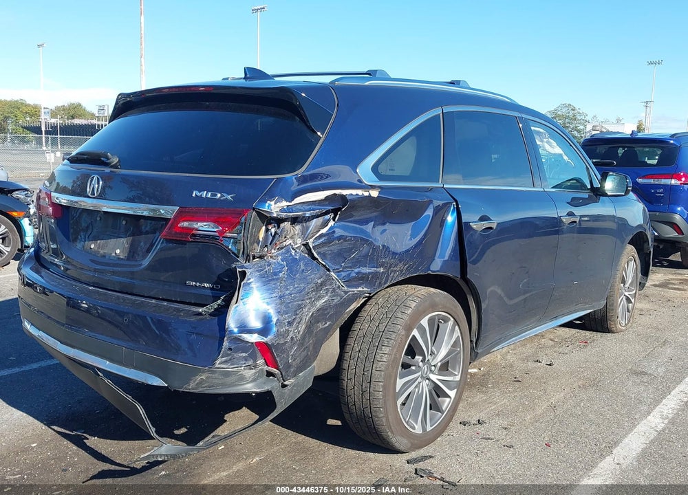 2020 ACURA MDX TECHNOLOGY PACKAGE VIN: 5J8YD4H50LL000521