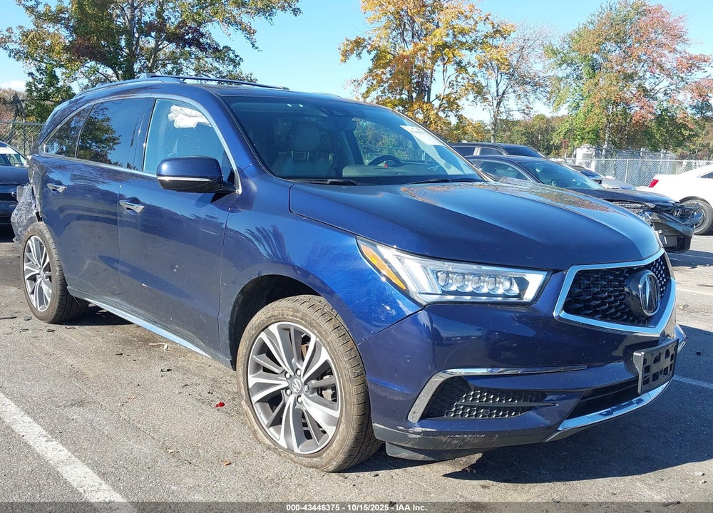 2020 ACURA MDX TECHNOLOGY PACKAGE VIN: 5J8YD4H50LL000521