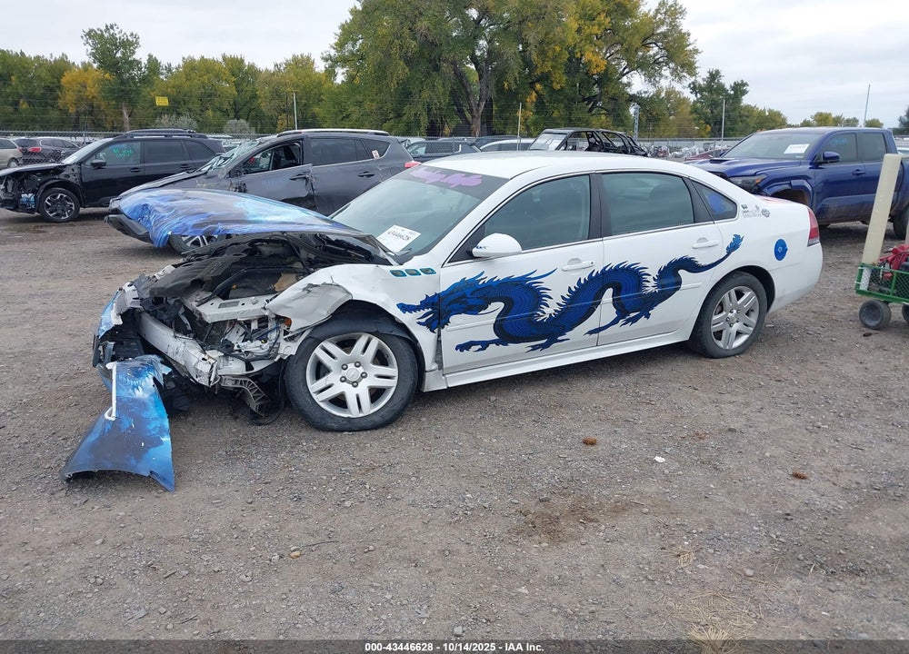 2012 CHEVROLET IMPALA LT VIN: 2G1WG5E33C1272873