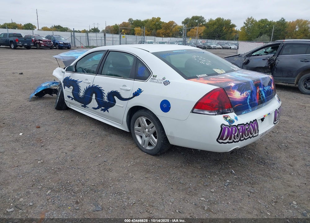 2012 CHEVROLET IMPALA LT VIN: 2G1WG5E33C1272873