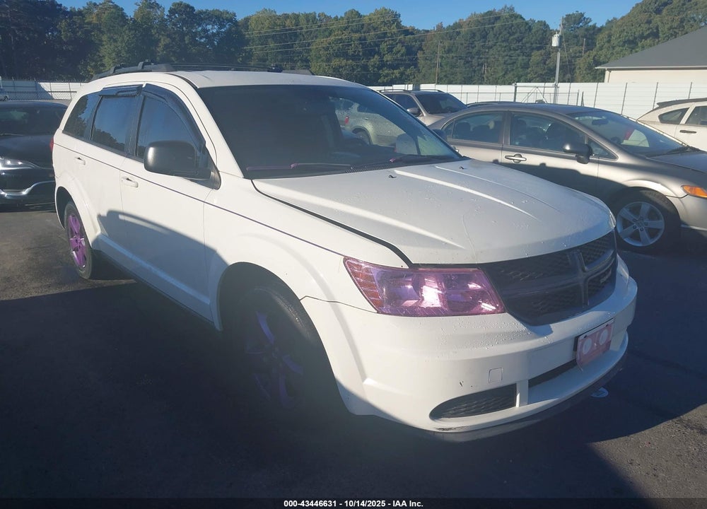 2013 DODGE JOURNEY SE VIN: 3C4PDCAB0DT659077