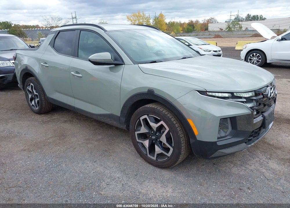2022 HYUNDAI SANTA CRUZ LIMITED VIN: 5NTJEDAF8NH014790