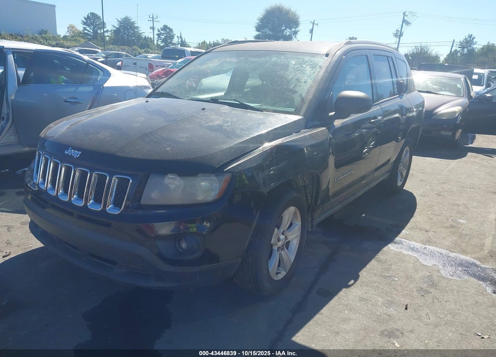 2014 JEEP COMPASS VIN: 1C4NJCBB6ED832722