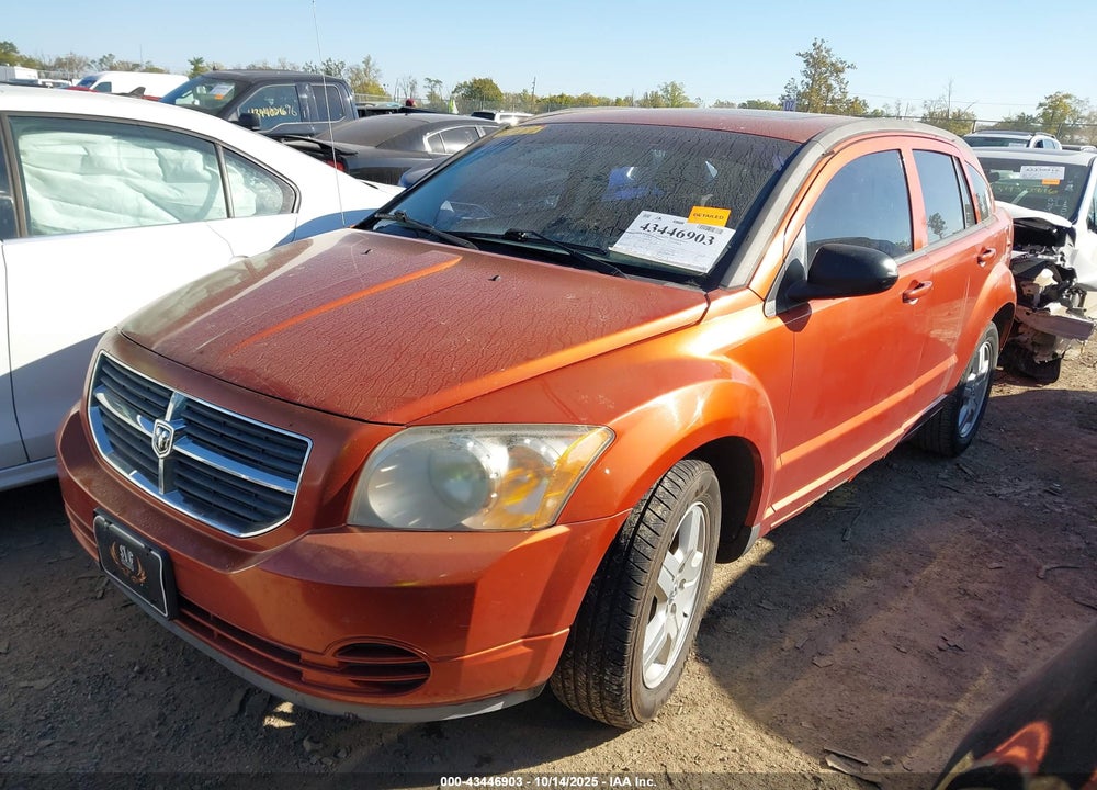 2009 DODGE CALIBER VIN: 1B3HB48A39D222766