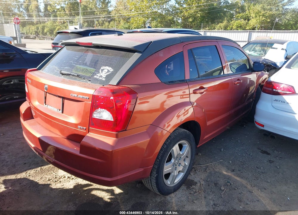 2009 DODGE CALIBER VIN: 1B3HB48A39D222766