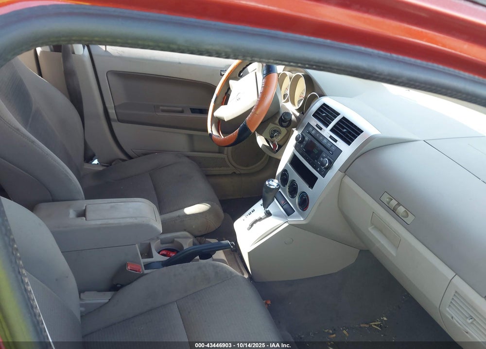 2009 DODGE CALIBER VIN: 1B3HB48A39D222766