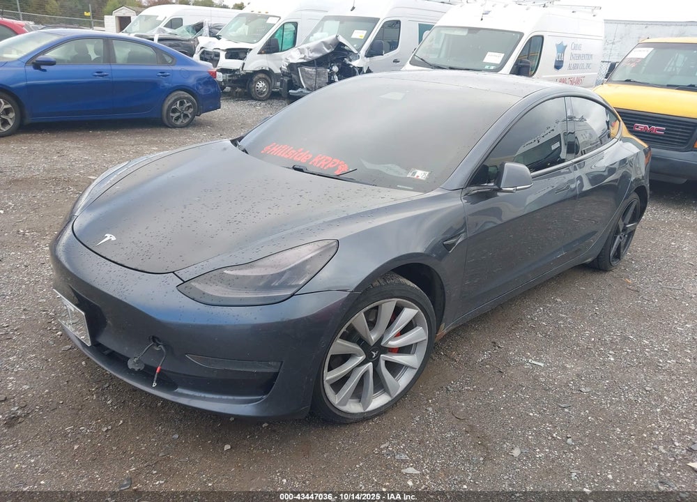 2019 TESLA MODEL 3 LONG RANGE/PERFORMANCE VIN: 5YJ3E1EB1KF453529